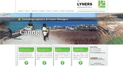 Desktop Screenshot of lyners.co.za